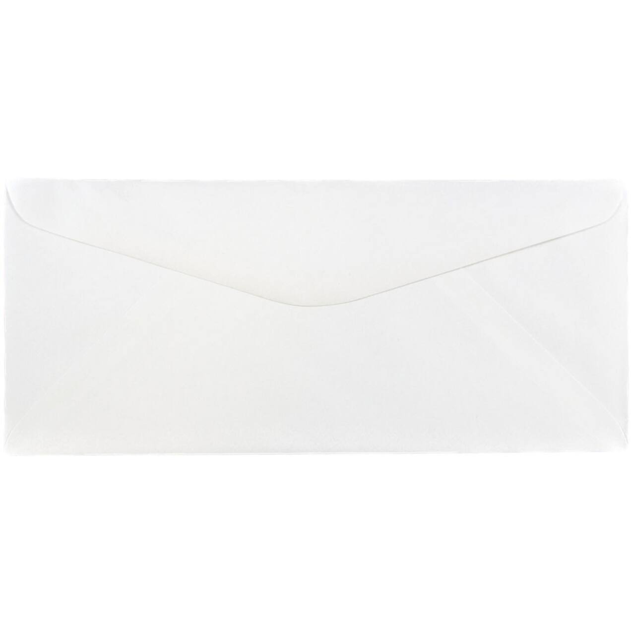 JAM Paper 5" x 11.5" White Commercial Envelopes